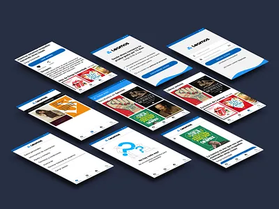 App Redesign | Leamos android android app design materialdesign ui ui design uidesign visual design