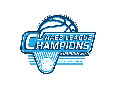 All-Asian Elite Basketball Championship Logo adobe asian basketball branding branding design championship design graphic design icon league logo team logo typography vector