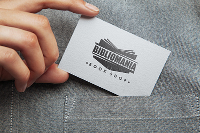 Book Shop Branding branding business card creative letterpress logo logo design monogram typography wiltshire wordmark