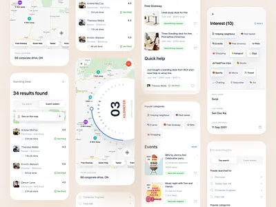 Google Nearme | Design Case Study app design branding design design 2022 dribbble best shot google google map googlemap googlenearme illustration map minimal minimal app mobile app design mobile ui mobile ux nearme product design ui ux