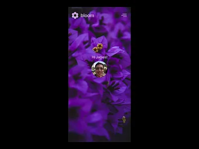 mobile nav animation app design logo ux