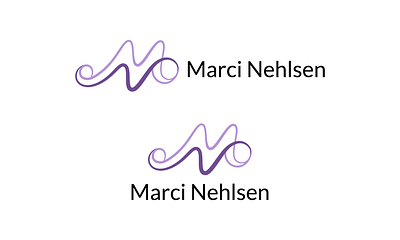 Logo Design - Personal Logo brand design identity logo marcel nehlsen marci nehlsen vector