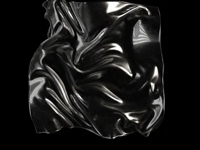 CRINKLE CLOTH 3d blackandwhite branding cinema4d design illustration motion graphics motiongraphics octane octanerender