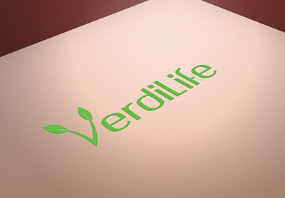 VERDILIFE GREEN 3 MU branding colorful design design logo logo 3d logo design modern logo typography ui