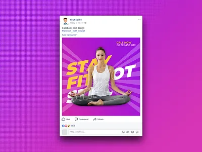 Facebook Post Design advertisement business facebook ad facebook ads facebook banner facebook cover facebook post design flyer marketing post design facebook product ads design for facebook