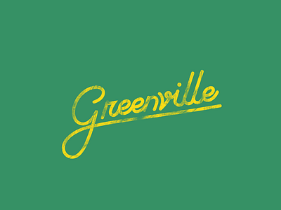 Greenville cursive greenville grunge gvl icon script type typography