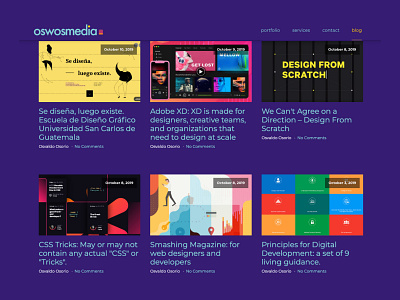 Oswosmedia.com blog adobe xd adobexd blog cool things design design from scratch ui web