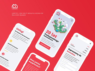 LukMapa branding design flatdesign logo mobile design mobile site mobile ui ui