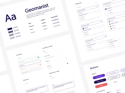 Design System 1.0 app branding design design system guidelines icon ios typography ui web