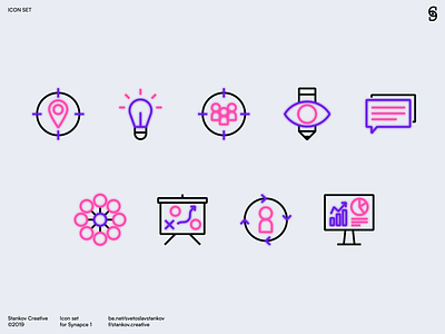 Icon Set icon icon design icon set iconography icons landing page landingpage website