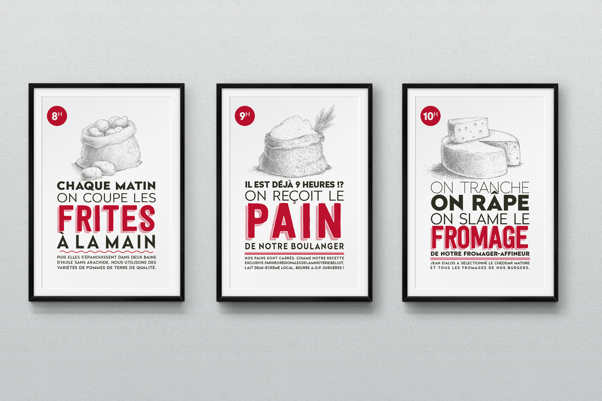 Example of Affiches Upper Burger