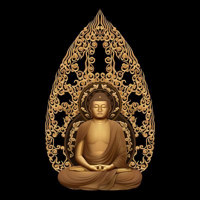 Buddha Sketch Illustration illustration sketch vector