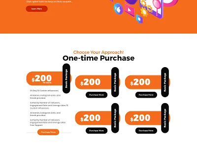 Marketing branding creative design graphic desgin icon landing page ui ux web website