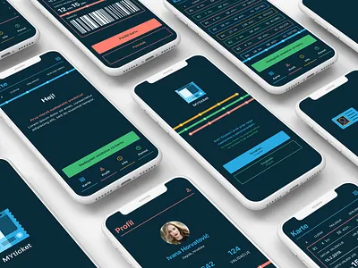 MYticket app concept app appdesign branding design figma figmadesign madewithfigma type typography ui ux