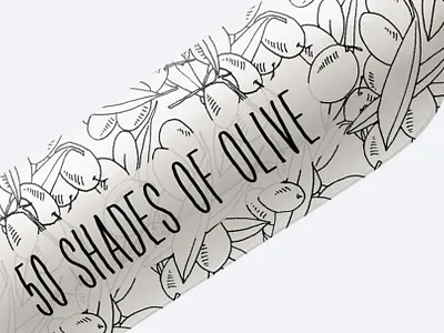 50 Shades Of Olive Hand Drawn Illustrations Mega Pack illustration olive cliparts olive illustration olive oil packaging