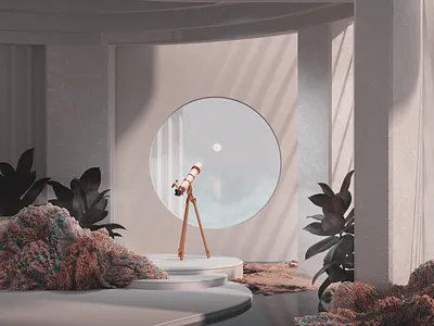 Daydream 3d after effects aftereffects c4d cinema 4d concept design illustration octane octanerender