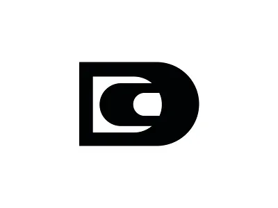 DC brand c clever design idea identity letter logo mark marks monogram symbol