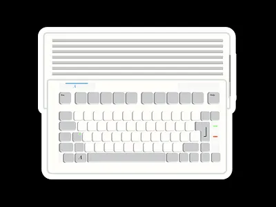 AMIGA 500 amiga computer design details games gold graphic illustration old