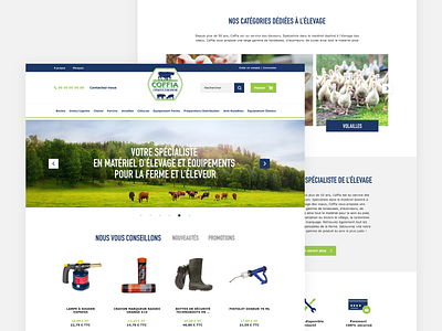 Client Home Page Redesign adobe xd breeding e commerce homepage redesign store web design