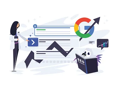 Web Illustration SEO app design google illustration interface mobile product seo seo services stats web webdesign