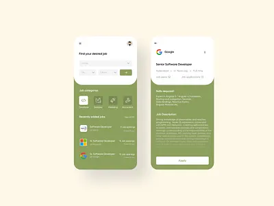 Job Finder adobe illustrator app application application design application ui design figma illustration job finder job search jobs ui ux