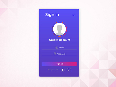 Daily UI 019 - Sign in app application concept design mobile product design ui ui design ux web web design