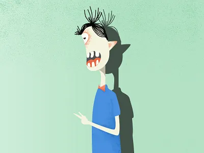 When you see the camera design funny illustration photo