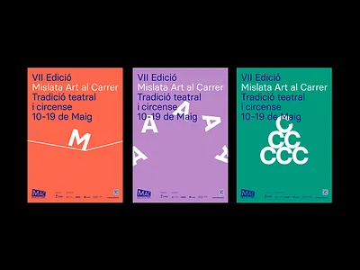 MAC 2019 circus colors festival poster graphic design posters