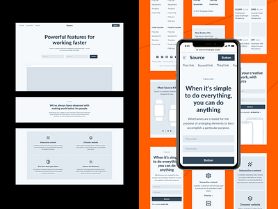 Source Layouts design ui ux