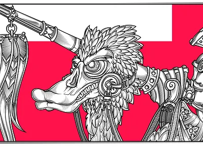 The Goose Knight cartoon character character design fantasy flat graphic gravure illustration knight vector