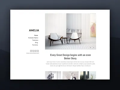 J51 Amelia - A Joomla Template joomla joomla designs joomla template joomla templates template design templates theme theme design web design webdesign