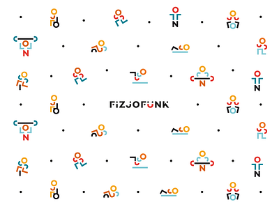 Fizjofunk branding branding icon set logo logotype pattern visual identity