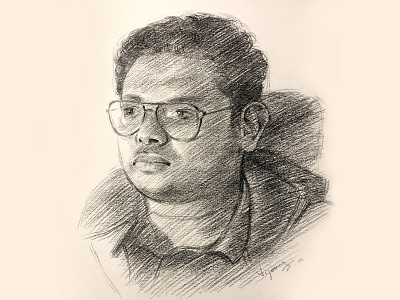 Portrait sketch - 1 | Pencil drawing art drawing lifedrawing live portrait pencil sketch portrait art