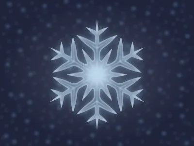 Vectober Day 11 - Snow adobe adobe illustrator design flat flat illustration illustration illustrator inktober inktober2019 series snow snowflake vector