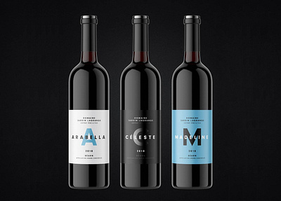 Domaine Lagrange alcohol bearn branding design french wine frenchwine graphic design label design packaging wine wine label