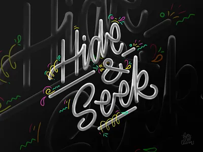 Hide & Seek applepencil art artspotlight communityovercompetition creative design digitalart goodtype goodvibesonly handlettering inspiration ipadlettering ipadpro likeforlike love motivation myteam picoftheday procreate typebycalvin