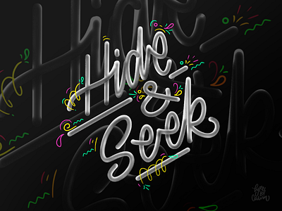 Hide & Seek applepencil art artspotlight communityovercompetition creative design digitalart goodtype goodvibesonly handlettering inspiration ipadlettering ipadpro likeforlike love motivation myteam picoftheday procreate typebycalvin