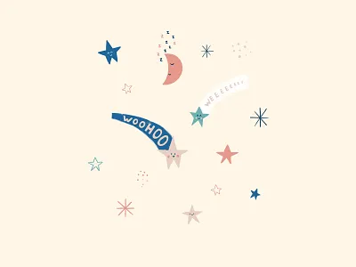 Inktober Day 11: Stars inktober moon sky stars