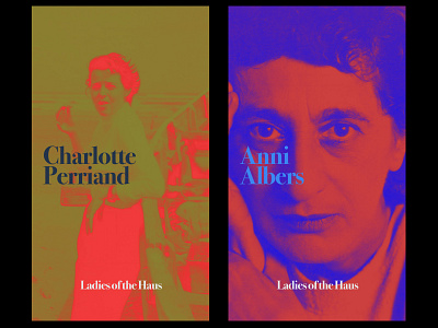 "Ladies of the Haus" branding colors design identity motion design typography