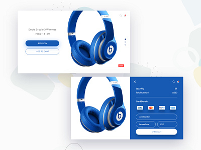 Beats Audio Product & Checkout audio beats beats by dre checkout clean design ecommerce icon minimal product page typography ui ux