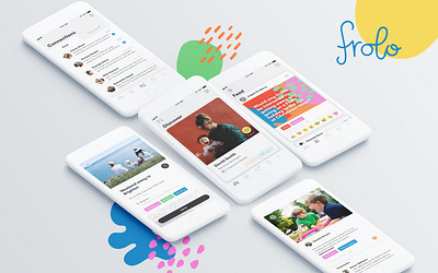 Frolo app design branding design ui ui design ux ux design