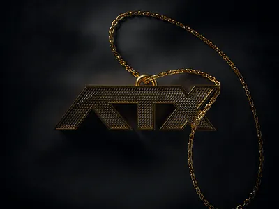 ATX Chain 3d 3d illustration atx austin austin designer chain diamond diamonds gold illustration jewelry necklace render texas