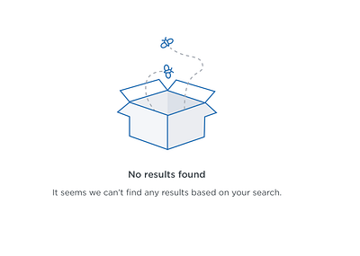 No results ui illustration