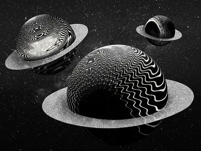 Galaxy Graphic 3d art artwork creative design design art drawing galaxy graphicdesign graphics illustration illustrator monochrome photoshop