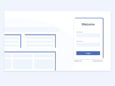 Login Page UI with illustration adobe adobe xd design illustration madewithadobexd ui ui ux design xd