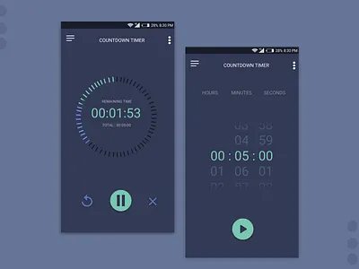 Day 14: Count down timer dailyui design icon ui