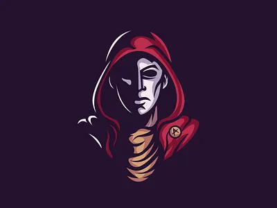 Anarky anarky badge batman illustration logo sticker