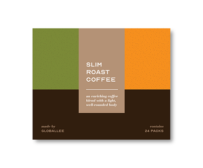 Slim Roast Coffee Concept 2 branding design graphic design illustrator layout layoutdesign package mockup packagedesign packagingdesign typography