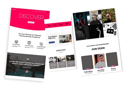 My_SocialMedia_UI/UX_Web. design illustration typography ux web