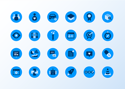 Custom Icons forte icon icon design icon library icon set iconography